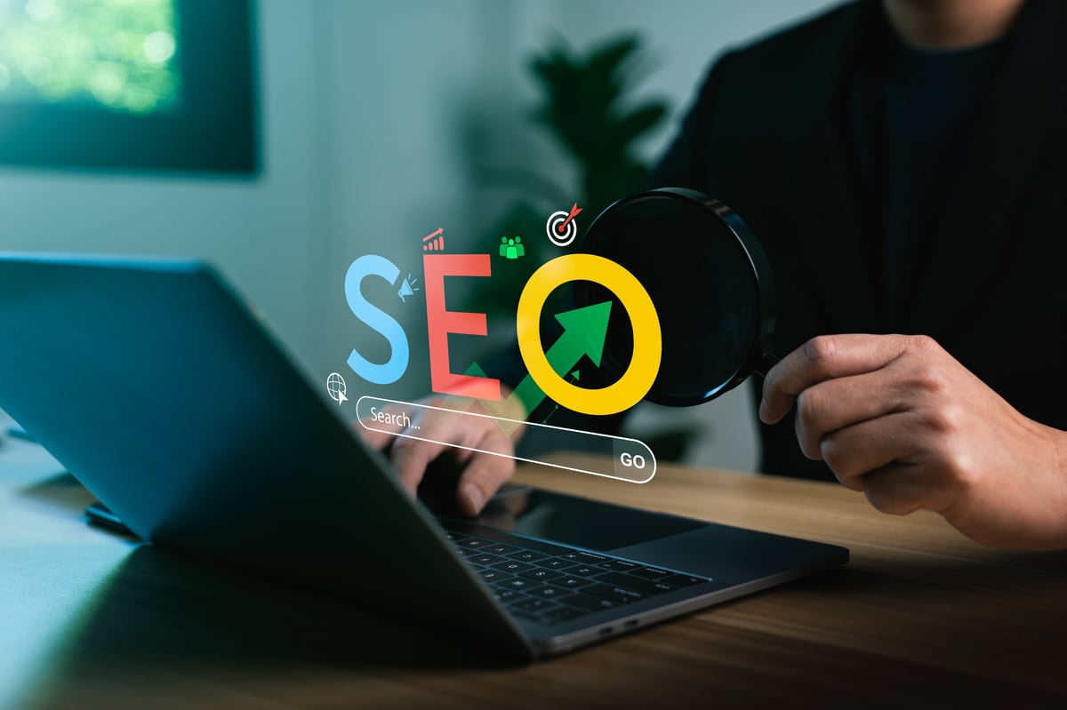 Digital marketing strategy concept